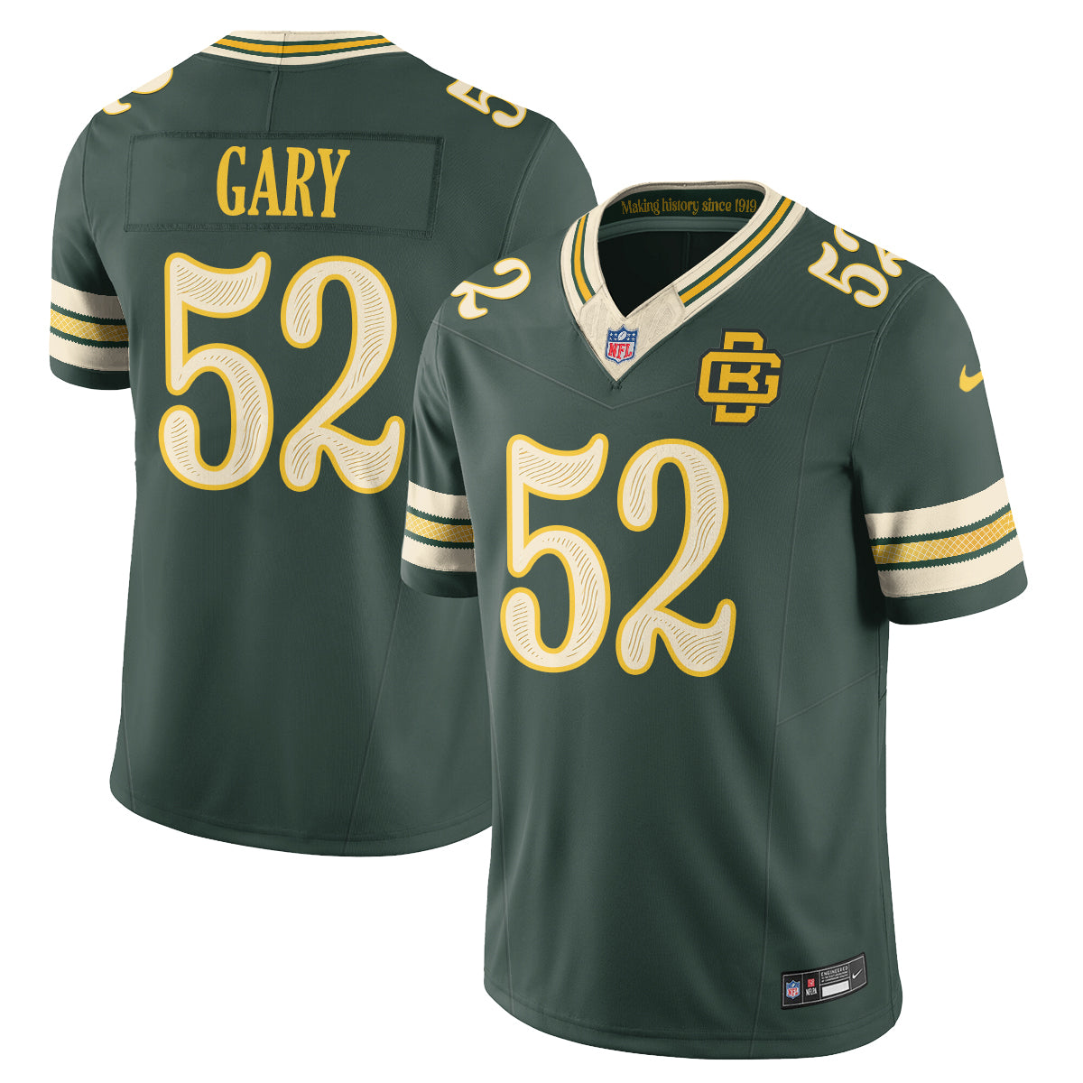 GB 2026 Rivalries Vapor Jersey - Stitched