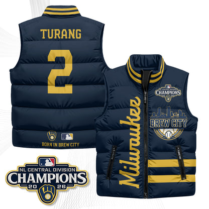 MIL "Brew City" Puffer Vest - Printed V3