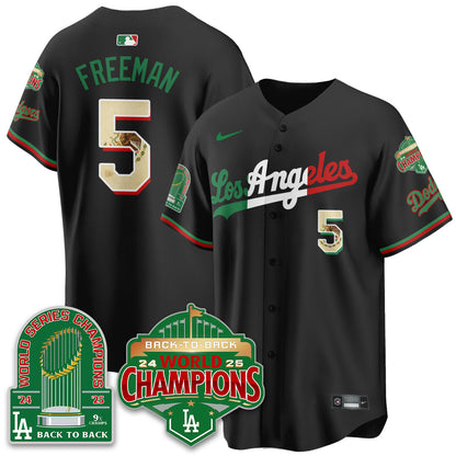 LAD Mexico Vapor Limited Jersey - 9x & B2B Champs - All Stitched