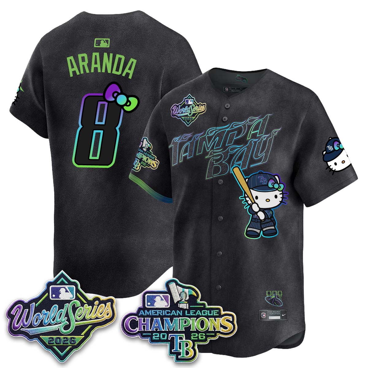 TB WS26 & AL Champions x Meow KT Vapor Jersey - Stitched
