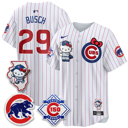 Chicago Cubs x Meow KT Vapor Premier Limited Jersey - All Stitched V2