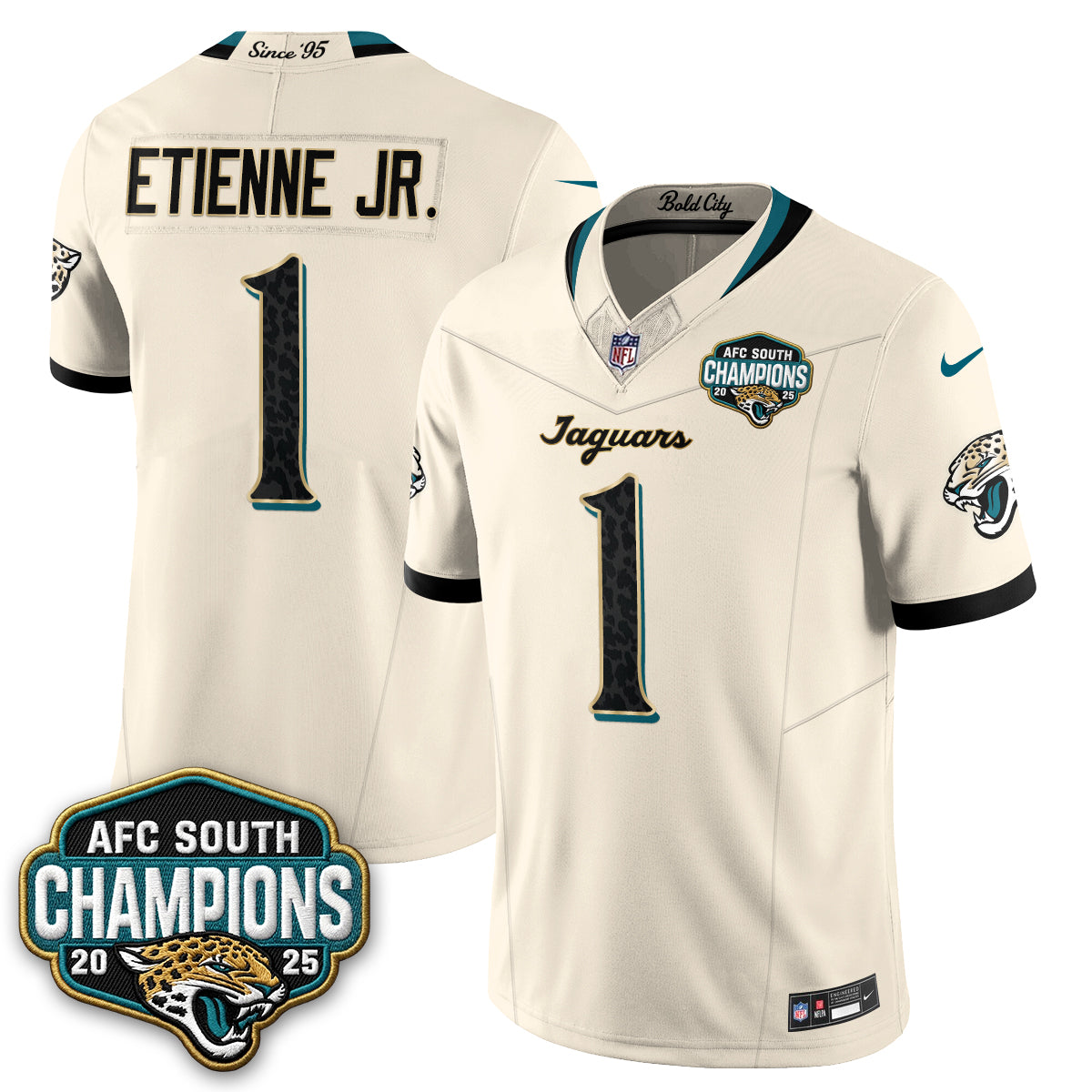 Jacksonville Jaguars 2026 Rivalries Vapor Jersey - Stitched