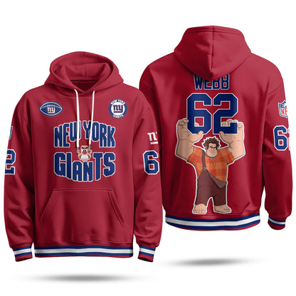 NYG x Arcade Wrecker Edition Pullover Hoodie - Printed
