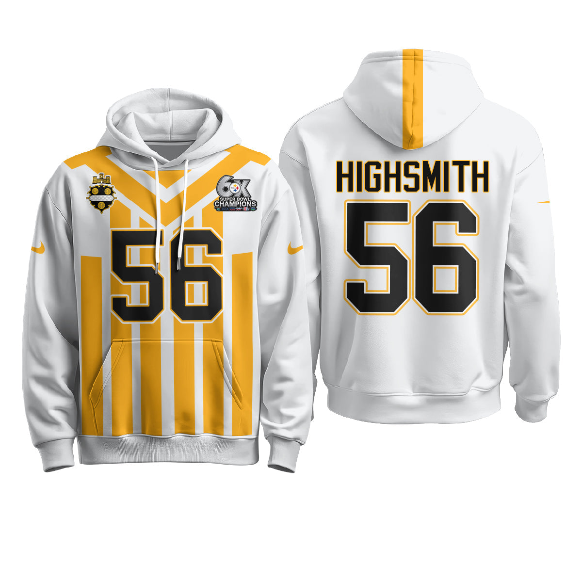 PIT 6X Champs Rivalries Fleece Hoodie - Printed