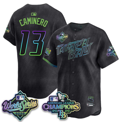 TB WS26 & AL Champions Throwback Jersey - Stitched