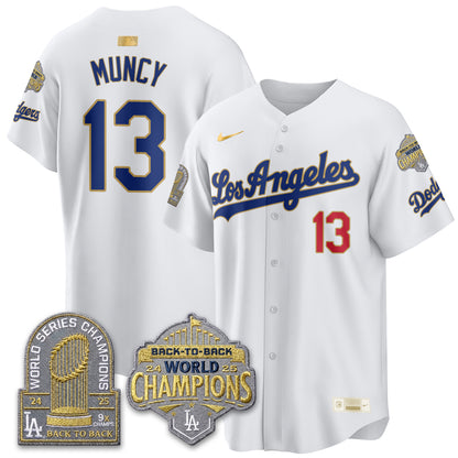 LAD Gold Collection Limited Gold Jersey - 9x & B2B Champs - All Stitched