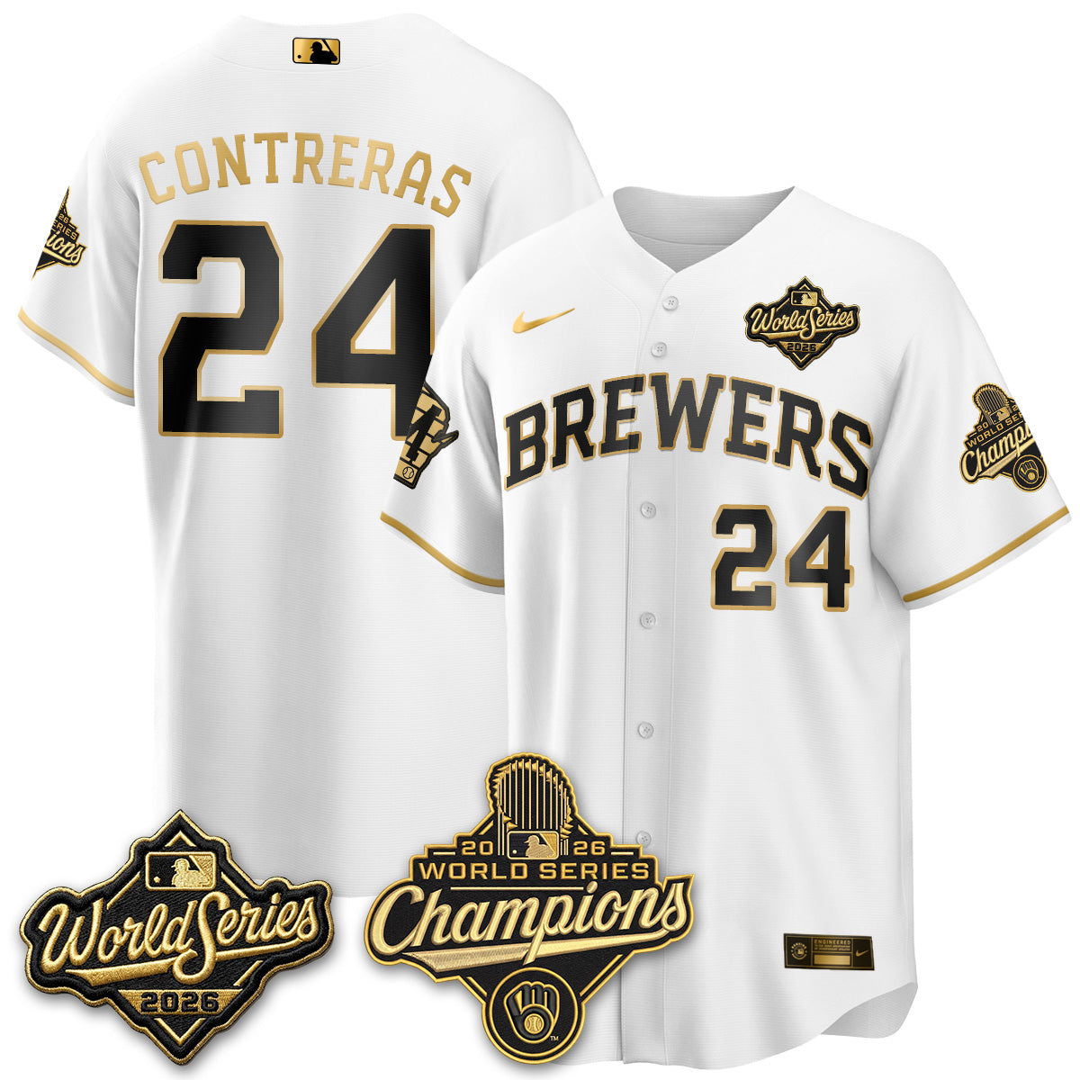 MIL 2026 WS Champions Vapor Home Jersey - Stitched (#11)
