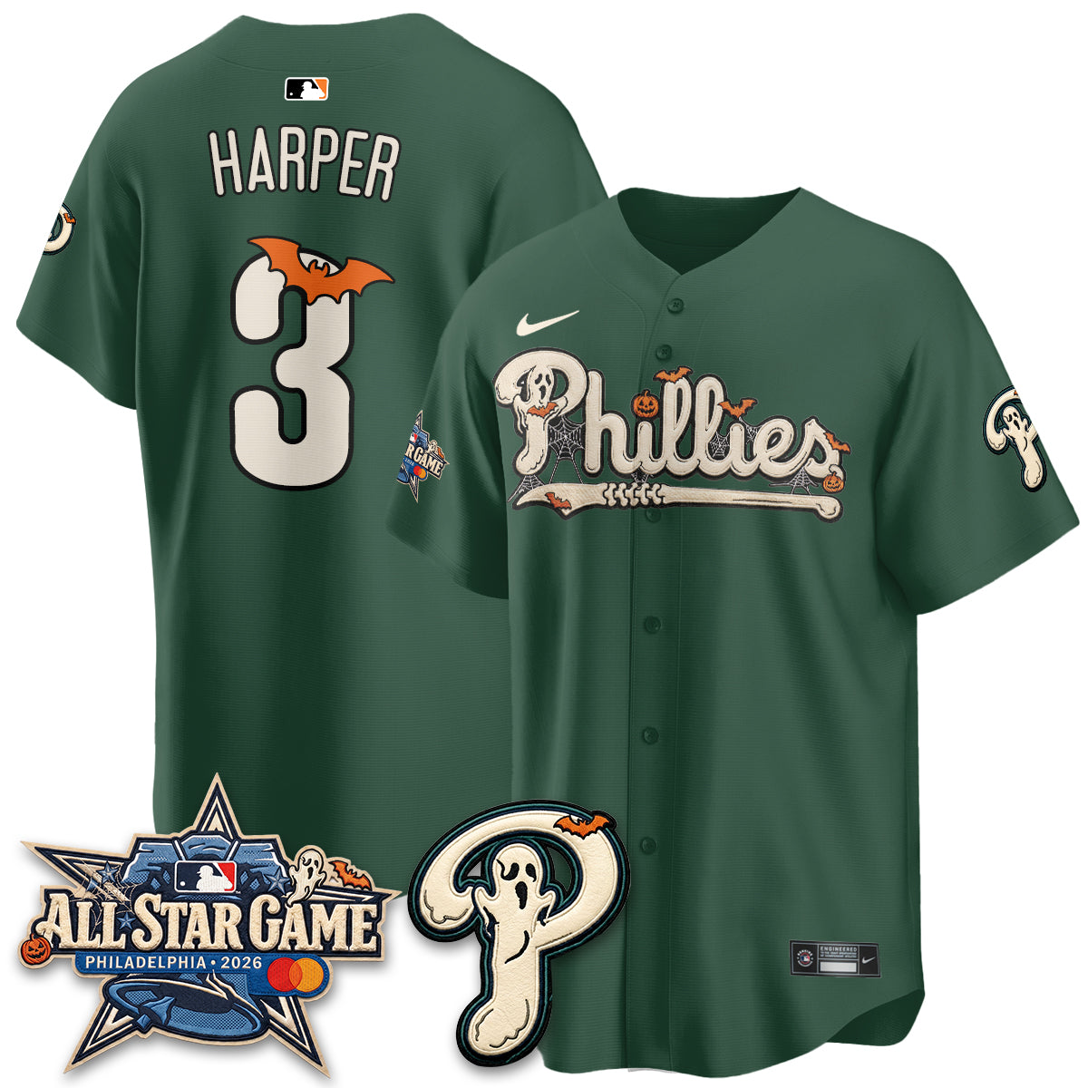 PHI Halloween 2026 Vapor Limited Jersey - Stitched