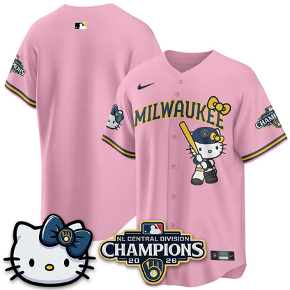 MIL NL Central Champs x Meow KT Vapor Jersey - Stitched
