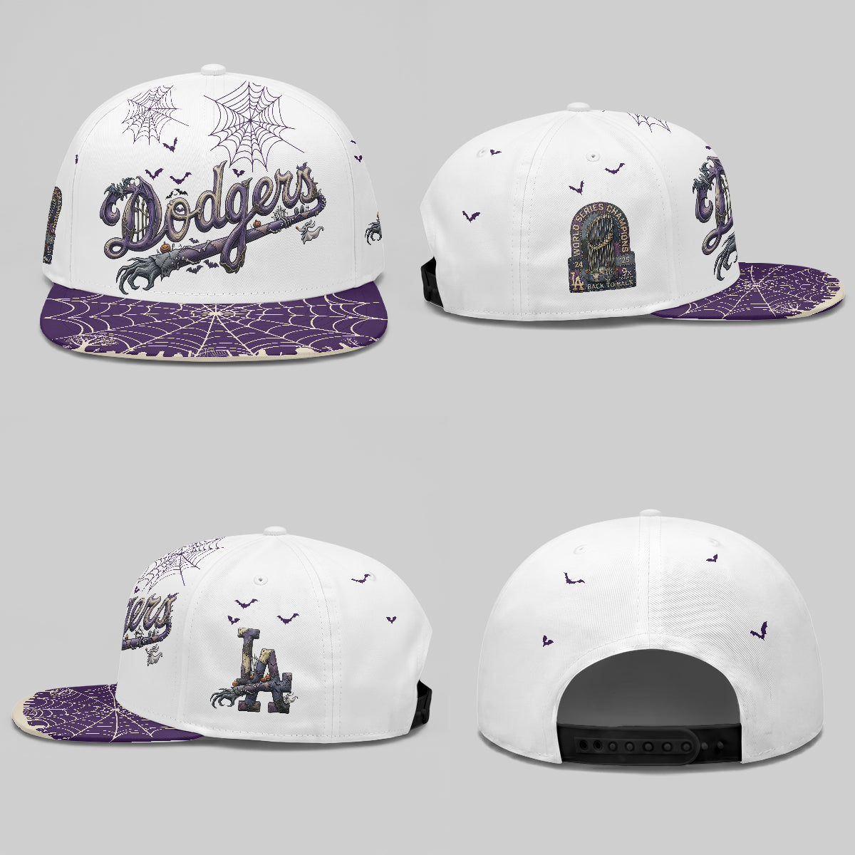 LAD Nightmare Snapback Cap - Printed