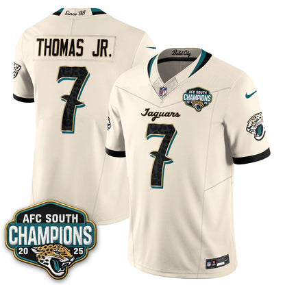 Jacksonville Jaguars 2026 Rivalries Vapor Jersey - Stitched