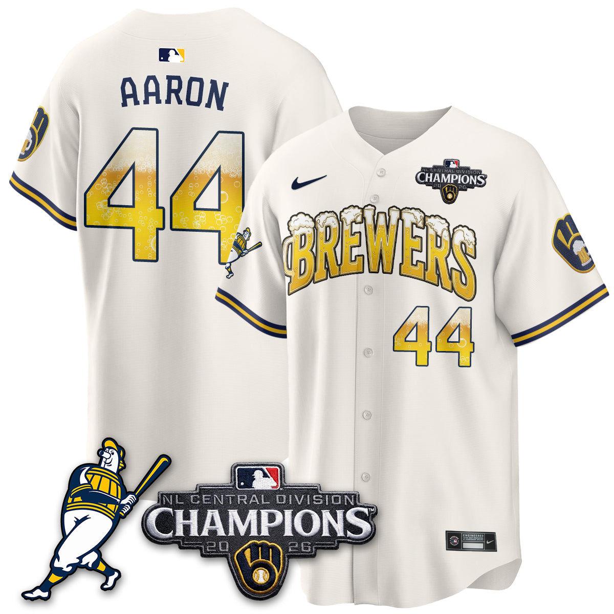 MIL 2026 NL Division Champs Vapor Jersey V2- Stitched