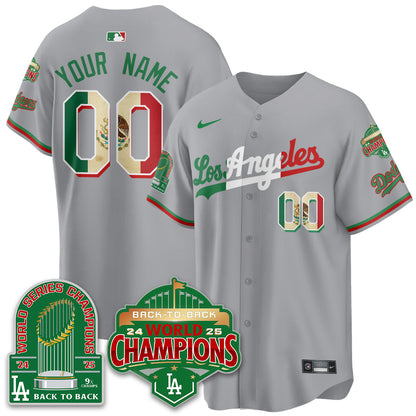 CUSTOM LAD Mexico Vapor Limited Jersey - 9x & B2B Champs - All Stitched
