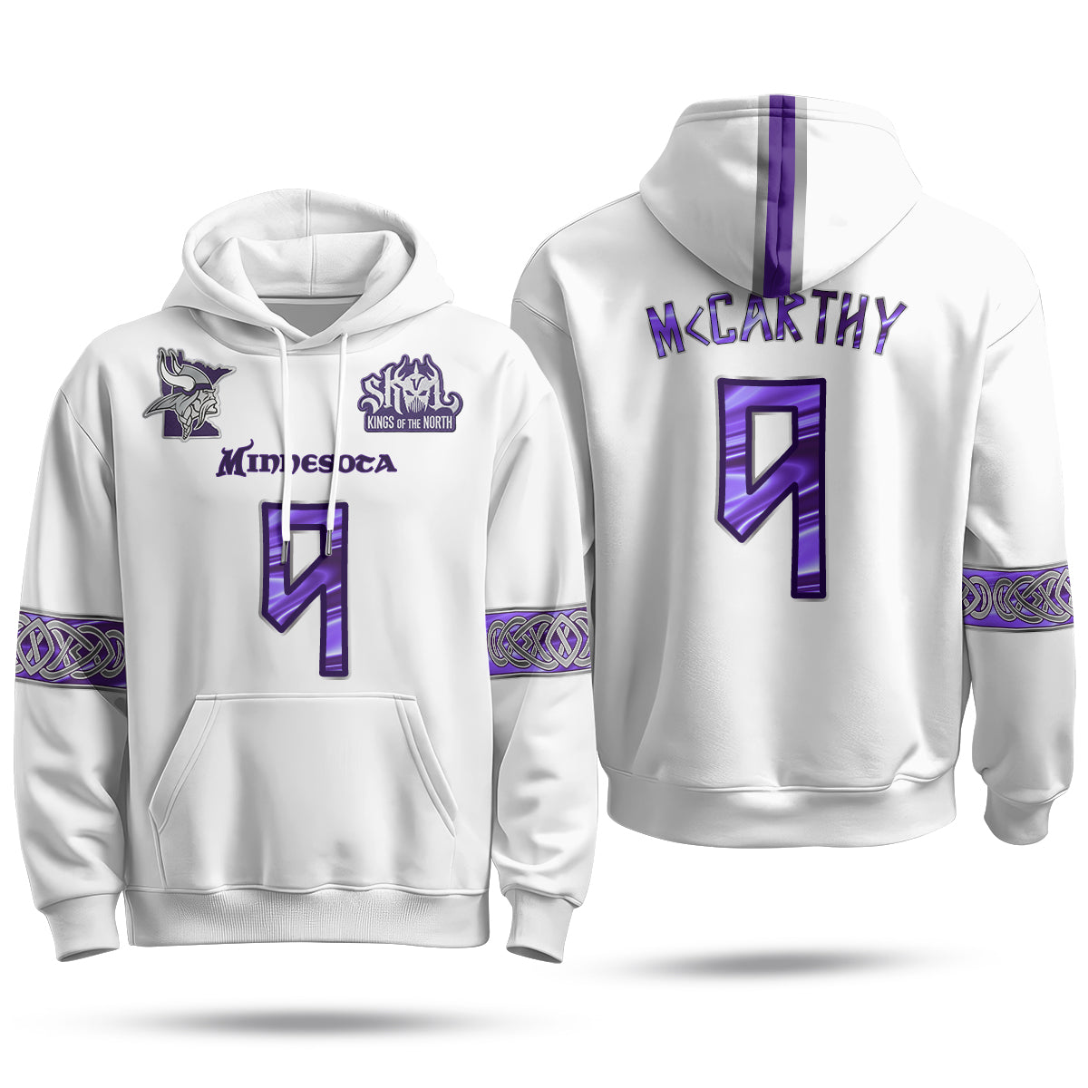 MIN 2026 Warrior Fleece Hoodie - Printed
