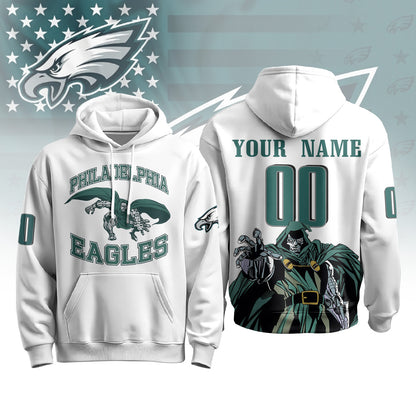 PHI x Green Cape Villain Edition Pullover Custom Hoodie - Printed