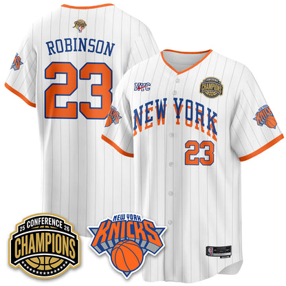 NYK 2026 NBA Finals Vapor City Edition Jersey V2- Stitched