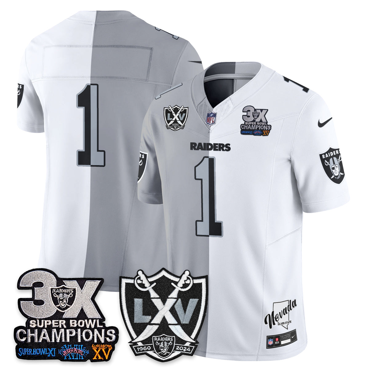LVR Split Edition Vapor Jersey V2- Stitched