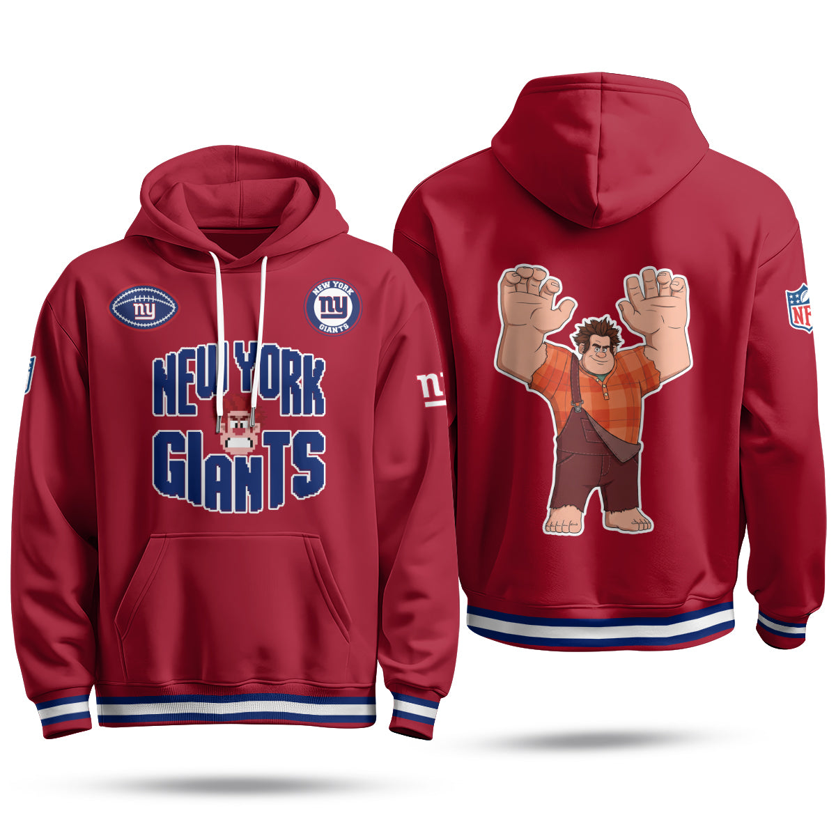 NYG x Arcade Wrecker Edition Pullover Hoodie - Printed