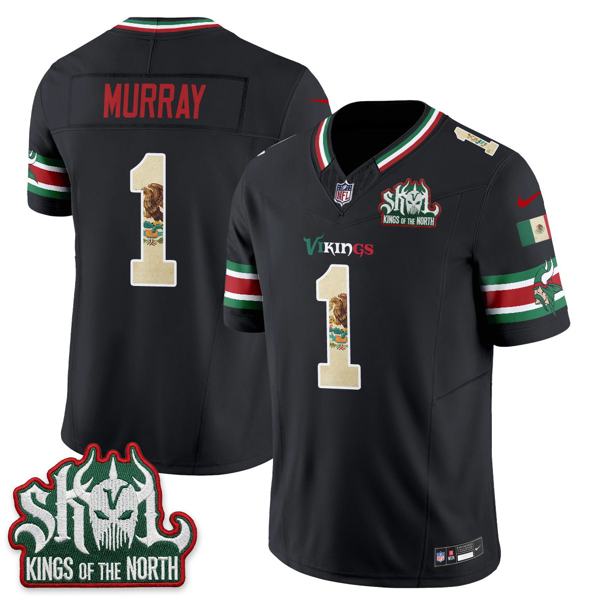 MIN Mexico Edition Vapor Jersey - Stitched