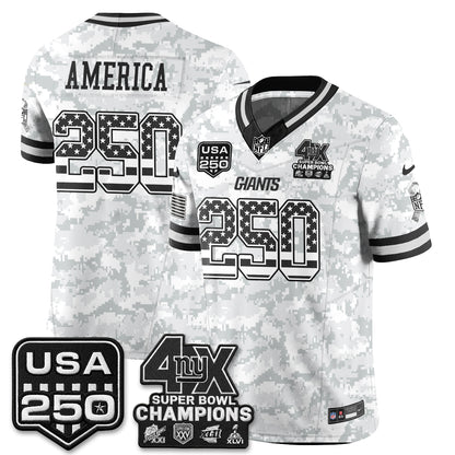 NYG 2026 Salute To Service Vapor Jersey - Stitched