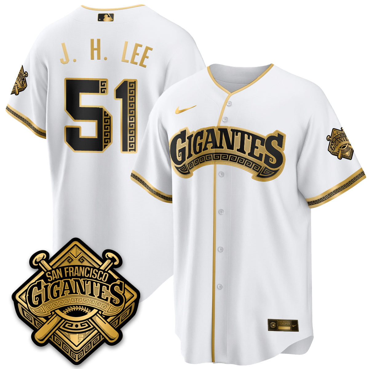 SF GIGANTES Vapor Limited Jersey - All Stitched
