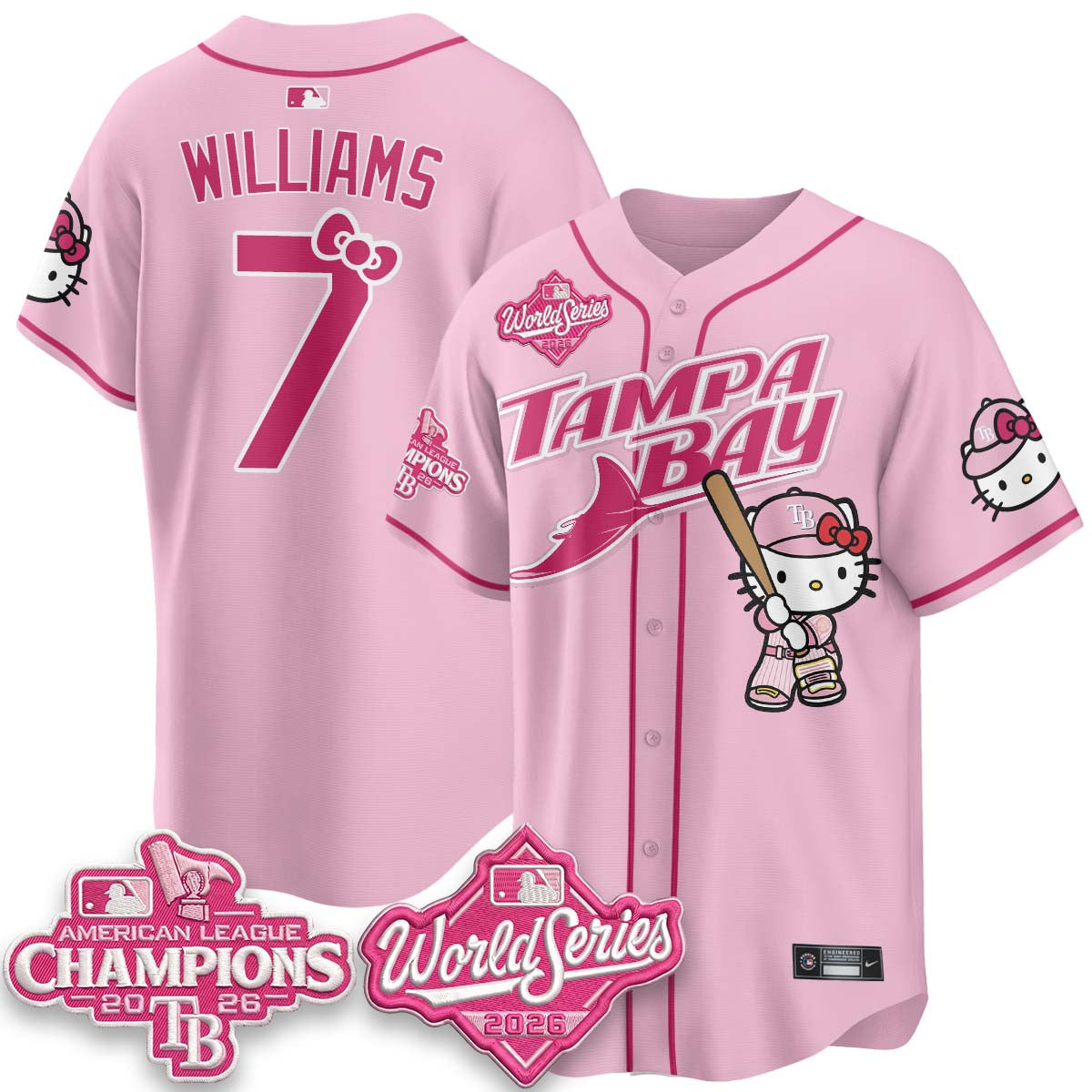 TB WS26 & AL Champions x Meow KT Vapor Jersey - Stitched