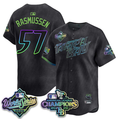 TB WS26 & AL Champions Throwback Jersey - Stitched