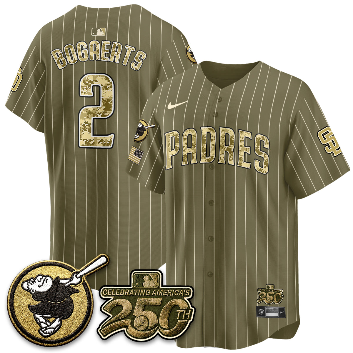 SD 2026 Armed Forces Day Jersey - All Stitched V2