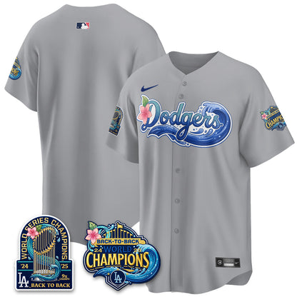 LAD Coastal Vapor Hawaiian Jersey - All Stitched
