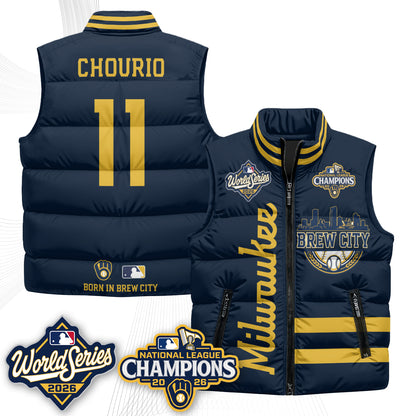 MIL 2026 NL Champions Puffer Vest - Printed