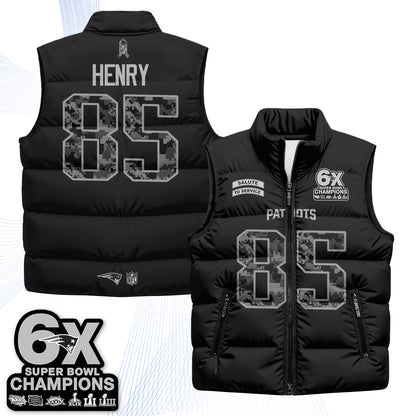 NE 2026 Salute to Service Puffer Vest - Printed