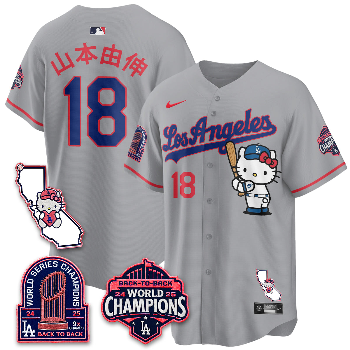LAD x Meow KT 2026 Vapor Jersey - All Stitched - V4