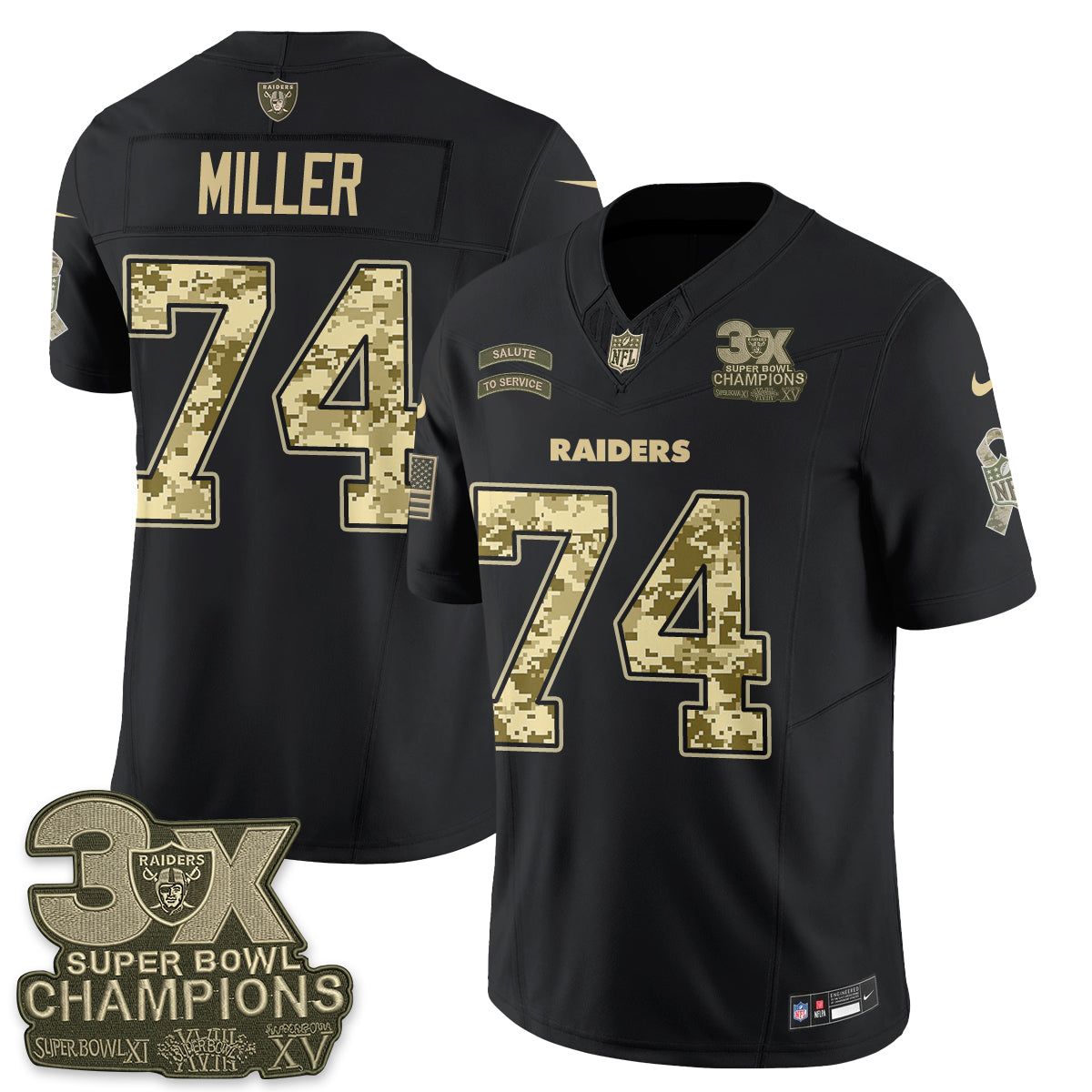 LVR 2026 Salute to Service V2 Vapor Jersey - Stitched