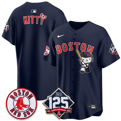 Boston Red Sox x Meow KT Vapor Limited Jersey - Stitched