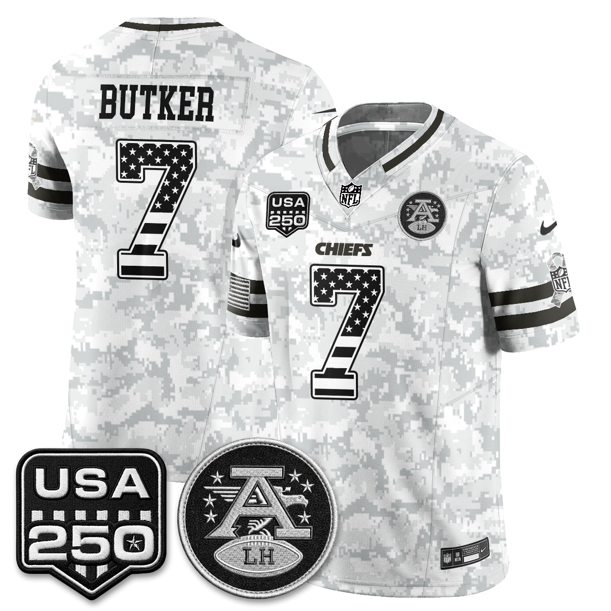 KC 2026 Salute to Service Vapor Jersey - Stitched
