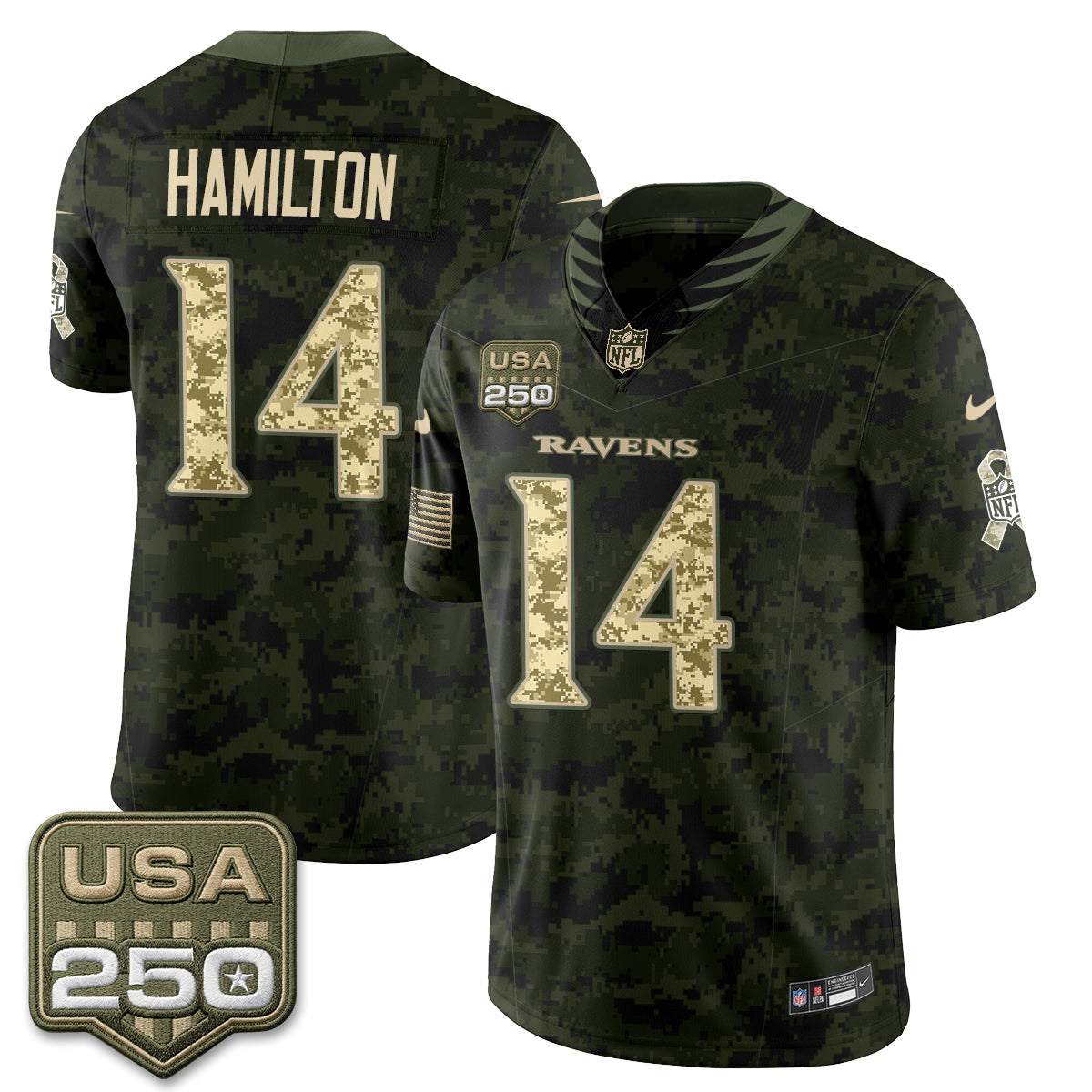 BAL 2026 Salute to Service Vapor Jersey - Stitched