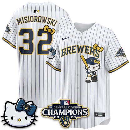 MIL NL Central Champs x Meow KT Vapor Jersey - Stitched
