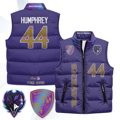 BAL "The Flock" Puffer Vest - Printed (V2)