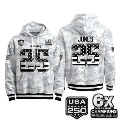 NE 2026 Salute To Service Edition Pullover Hoodie - Printed
