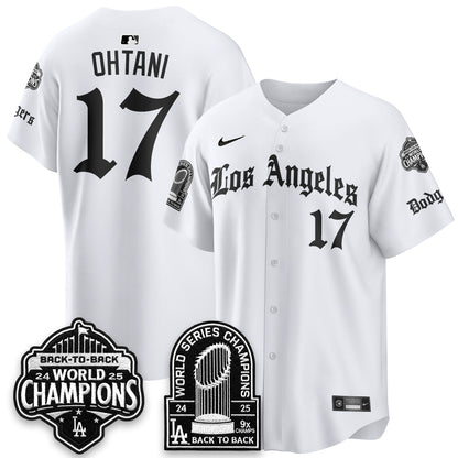 LAD WS Champions Back 2 Back Patch Vapor Premier Limited Gothic Gold Edition Jersey - All Stitched