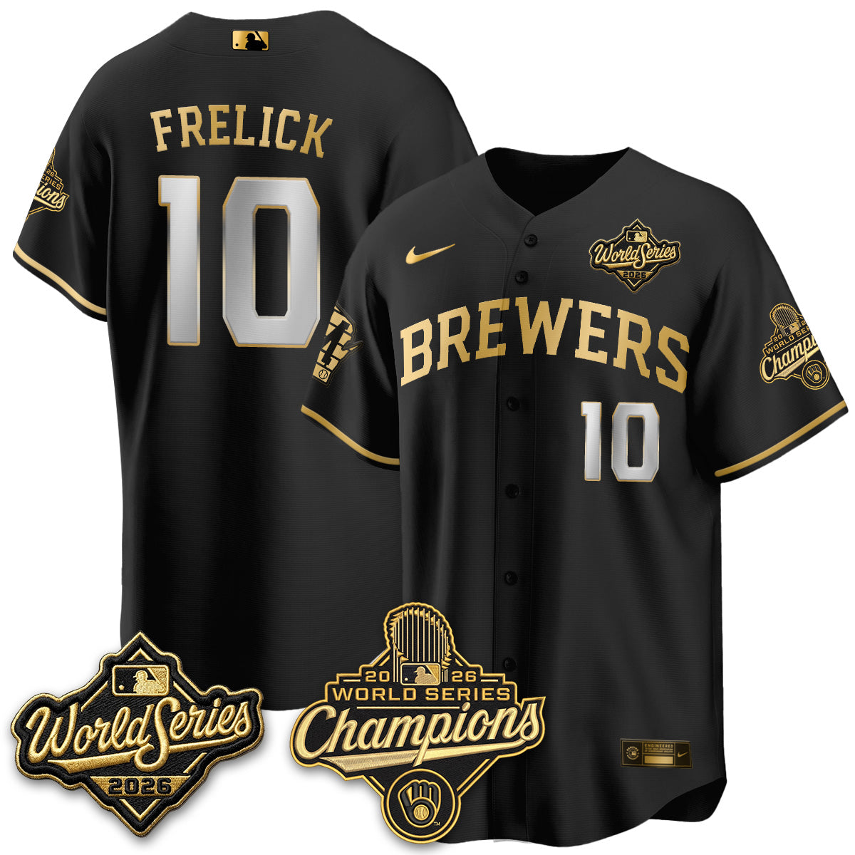 MIL 2026 WS Champions Vapor Home Jersey - Stitched (#11)