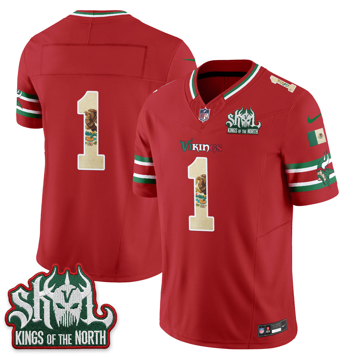 MIN Mexico Edition Vapor Jersey - Stitched