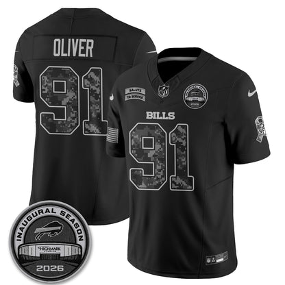 BUF 2026 Salute to Service Edition Vapor Jersey V2- Stitched