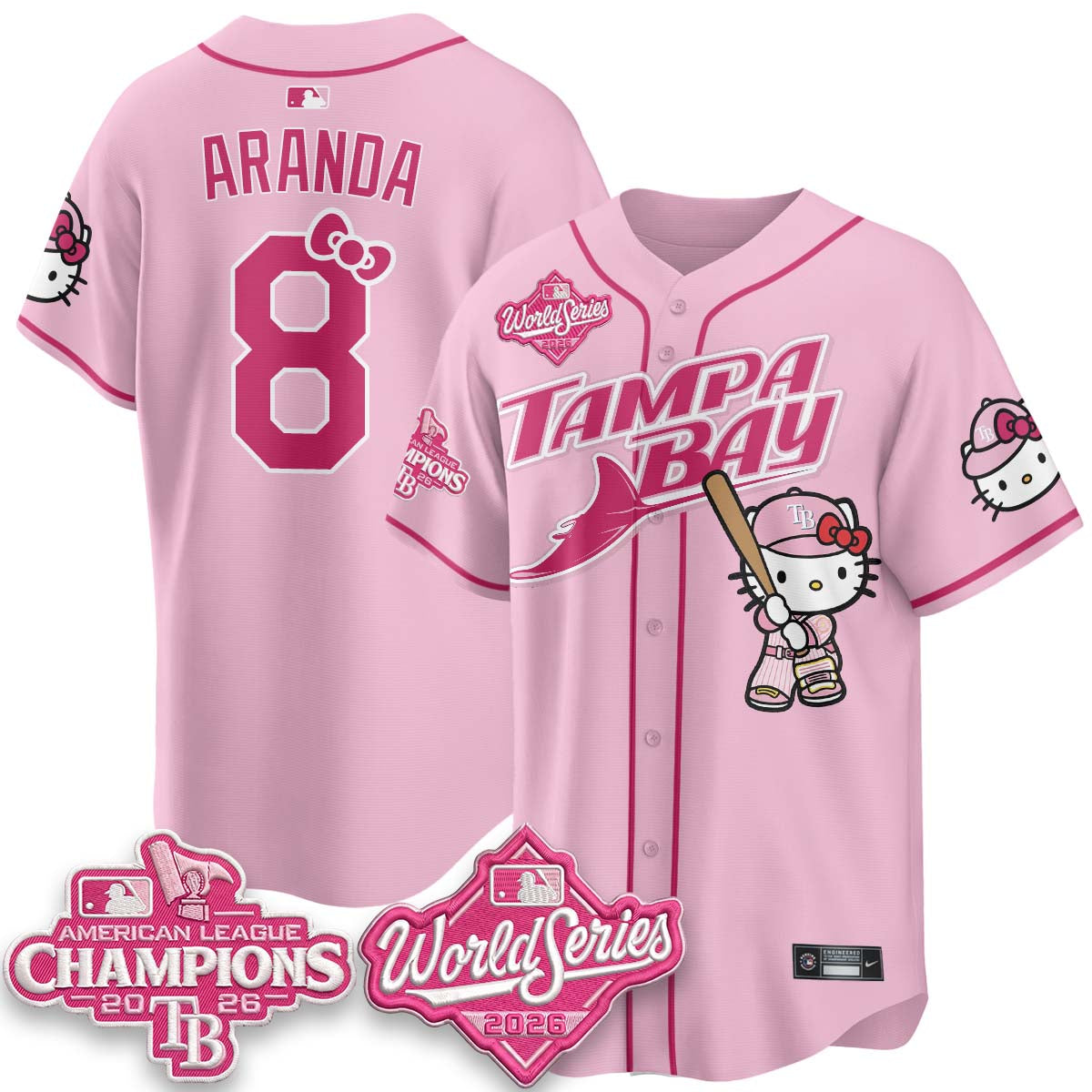 TB WS26 & AL Champions x Meow KT Vapor Jersey - Stitched