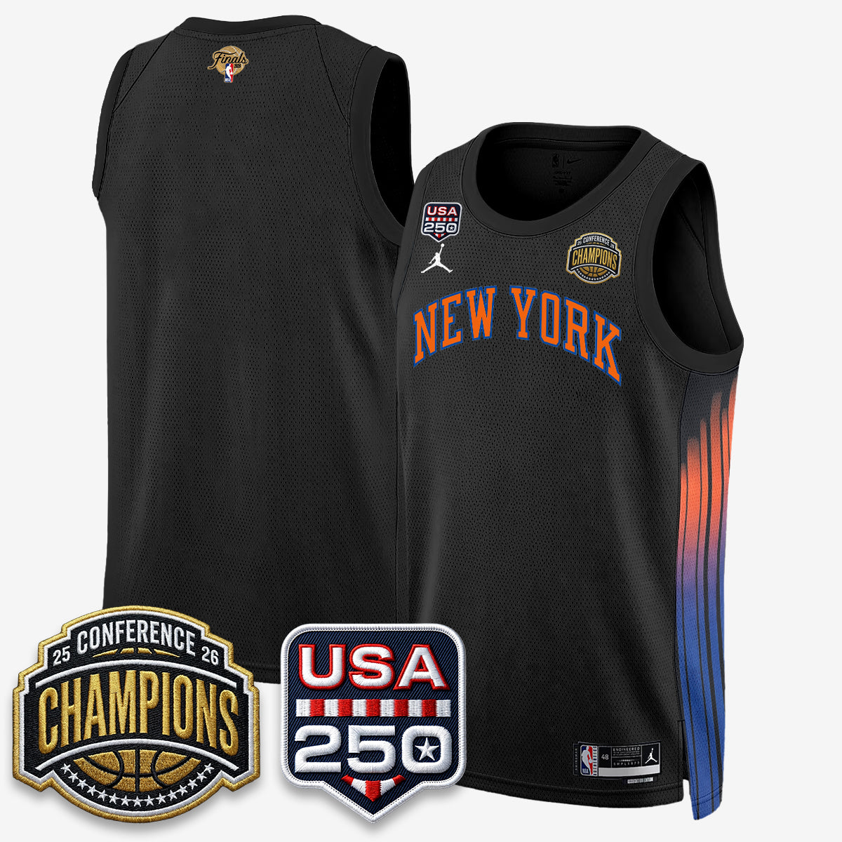 NYK 2026 NBA Eastern Conference Champions City Edition Jersey - Stitched