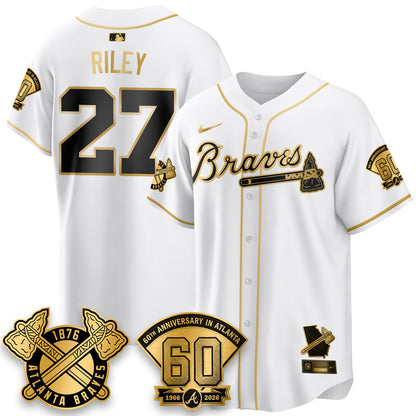 ATL 60th Anniversary Silver Edition Vapor Limited Jersey - All Stitched