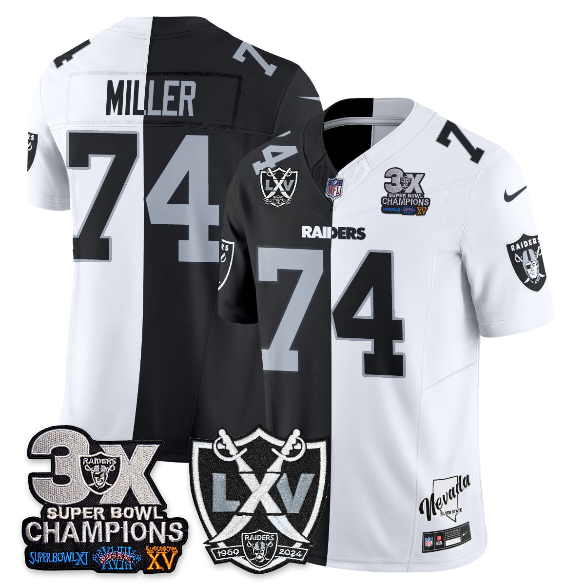 LVR Split Edition Vapor Jersey V2- Stitched