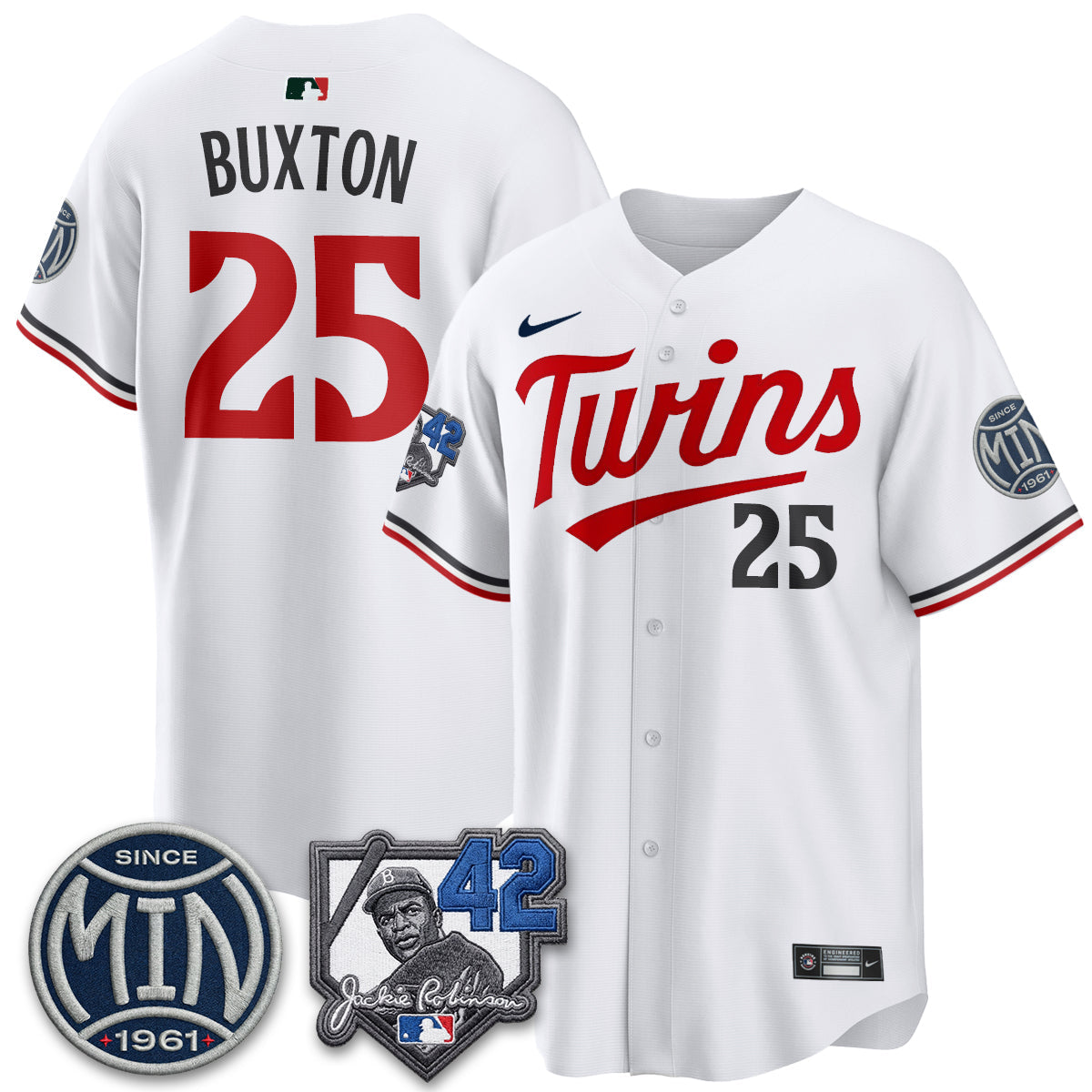 MIN 2026 Jackie Robinson Day Vapor Limited Jersey - All Stitched