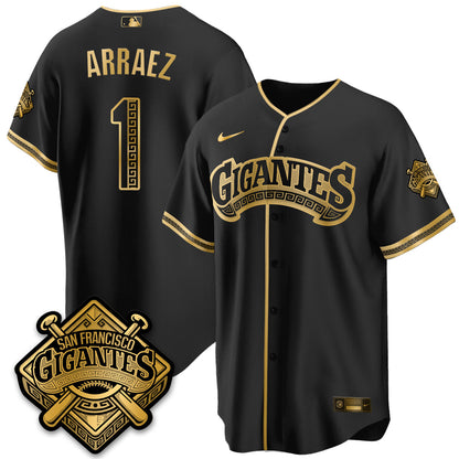 SF GIGANTES Vapor Limited Jersey - All Stitched