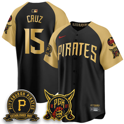 PIT Vapor Limited Jersey - Cobra & Est 1887 Patch - All Stitched
